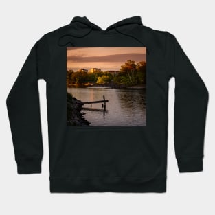 The sun goes down over Karlskrona in Sweden Hoodie